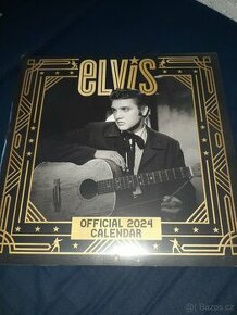 ELVIS PRESLEY oficiální KALENDÁŘ 2024, NOVÝ ZABALENÝ