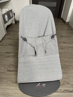 BABYBJÖRN Lehátko Bliss Light Gray mélange woven