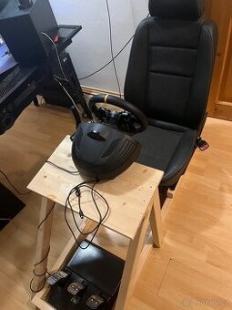 Thrustmaster TX + homemade Playseat