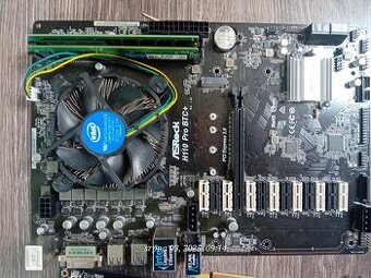 ASRock H110 Pro BTC+, Cpu, Ram