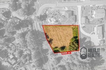 Prodej stavebního pozemku 2 099 m², Frýdlant, ev.č. 06771