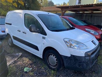 Peugeot Partner 1.6 HDI, 66 kW, 2010, klimatizace, nová STK