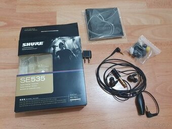 sluchátka Shure SE535 - plné originální balení