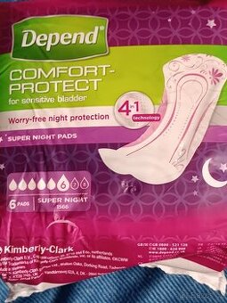 Dámské inkontinenční vložky Depend Super Plus