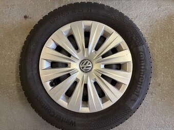 Zimní Sada kol R15 195/65+Volkswagen poklice