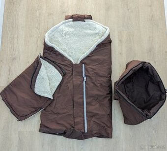 Zimní merino fusak a rukávník Kaarsgaren