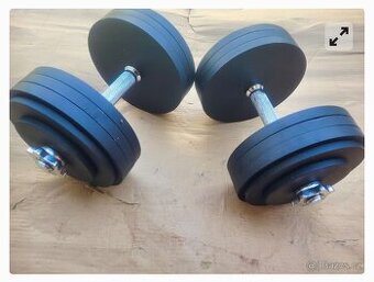 Jednoruční činky 2x40kg