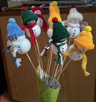 Vánoční ozdoby - ruční výroba