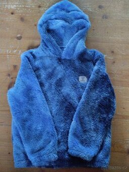 Dívčí chlupatá mikina velikost 134