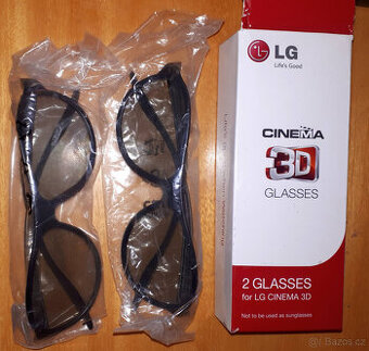 3D brýle LG televizní AG-F310 EBX61668501 CCE4NKC901