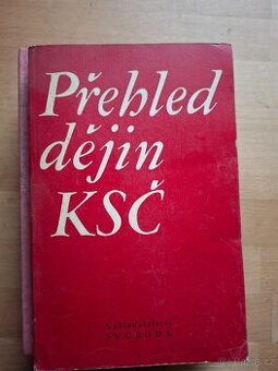Prodám knihu přehled dějin KSČ
