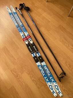 Dětský běžecký set - běžky Skol Brados Step 140cm + vázání+h