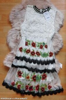 Luxusní nádherné nové šaty Desigual vel.42/XL