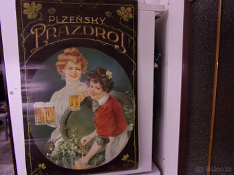 dva plakáty Plzeňský Prazdroj Národní divadlo