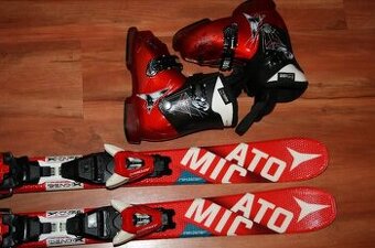 lyže Atomic XT 90 cm , hadí kuze , lyžaky