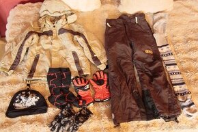 Chlapecké oblečení komplet na lyže v.128