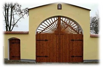 Vrata do statku 380x380 cm