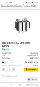 Schneider Lc1 F630P7