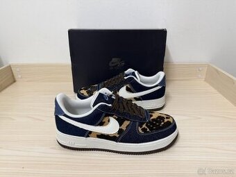 Nike Air Force 1 '07 Cheetah Denim vel.44/28cm