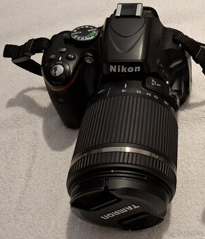 Zrcadlovka Nikon + Tamron 18-200 + příslušenství