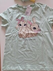 Trička/šaty H&M vel 134/140