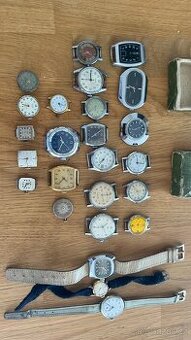 Vintage hodinky – mix kusů, DOXA součástí