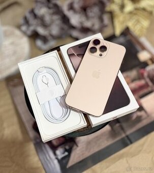 Apple iPhone 16 Pro Max 256GB Desert Titanium 100% TOP STAV