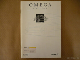 Prospekt Opel Omega Limousine