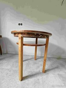 Kulatý kávový konferenční stolek - HALABALA