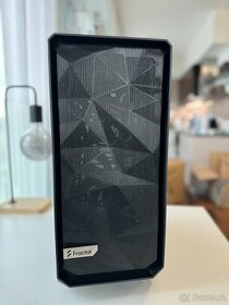 PC skříň Fractal Design Meshify 2 Compact Black TG Dark - 1