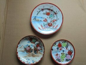 Porcelánové talíře - Japonsko