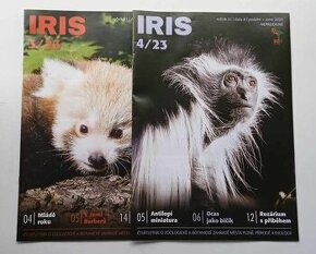 Časopis IRIS zoo Plzeň - dvě čísla 2023