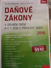 Daňové zákony 2016