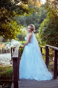 Krásné svatební šaty - 1