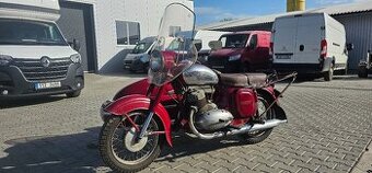 Jawa 350 + sajda Velorex