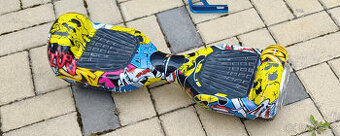 Hoverboard standard grafitty s bluetooth reproduktorem