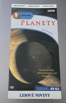 PLANETY (komplet 8 DVD, CZ dabing)