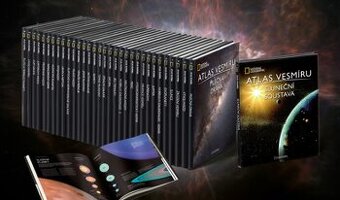 Atlas vesmíru national geographic - 60 dílů