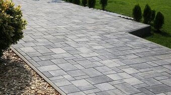 Zámková dlažba CS beton Via Tech noarblank 8cm