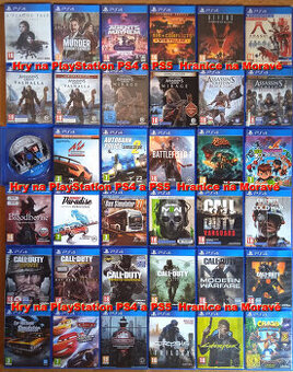 Hry na Playstation PS4 a PS5 - 1.část