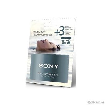 Sony - Rozšířená záruka +3 roky