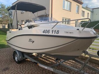 QUICKSILVER Activ 505 CABIN + MERCURY F80 + vlek