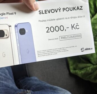 2000 kč na Google Pixel