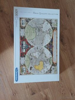Puzzle , Clementoni Antická námořní mapa 6000 dílků