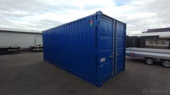 Skladový kontejner Containex 20´ / regály + elektroinstalace
