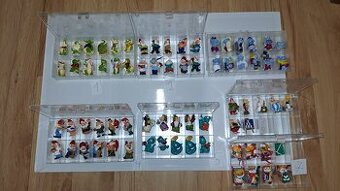 Kinder figurky hrošíci,krokodýli ,trpaslíci,Galové a jiné