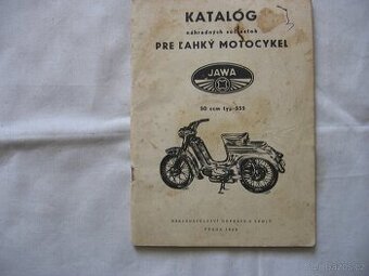 JAWA 555 pionýr katalog