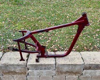 Jawa CZ 250 353 - rám s anglickým štítkem