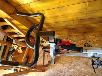 Spinningové kolo VPS top stav + nové SPD pedály