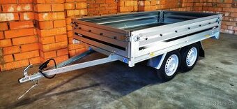 Přívěsný vozík  250x142x35 kola pod 2x750 kg